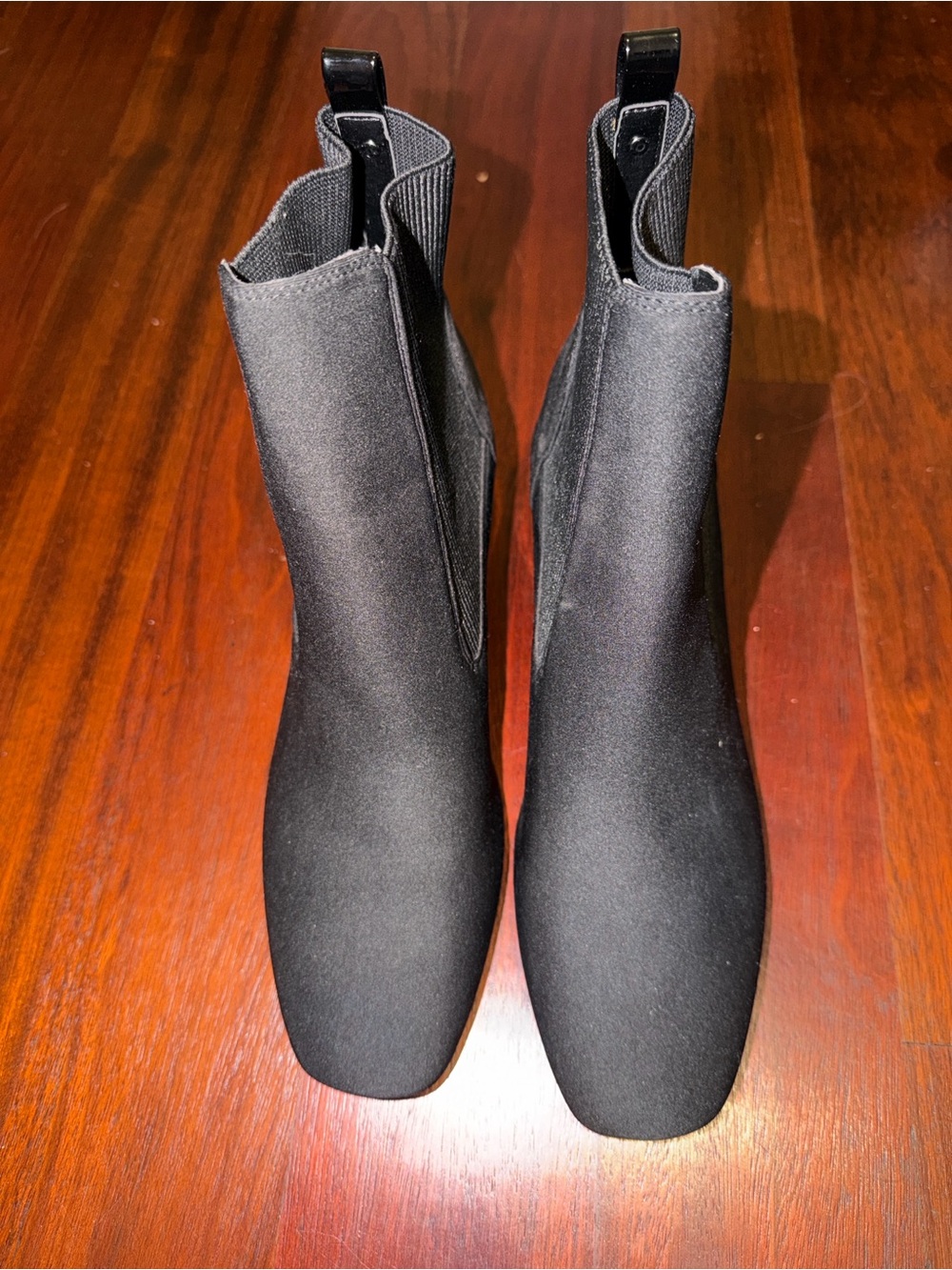 Donald Plummer Women's Black Ankle Boots
